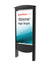 Smart City Kiosk mit Xtreme High Bright Outdoor-Display 55"