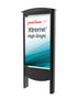 Smart City Kiosk mit Xtreme High Bright Outdoor-Display 55"
