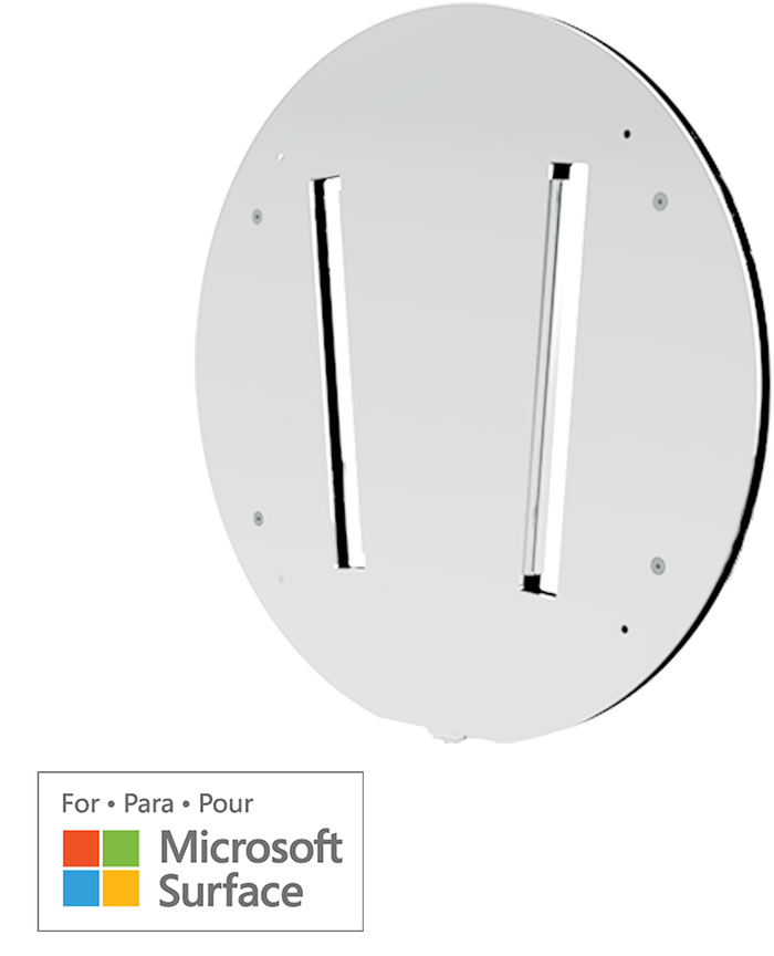 Flache Wandhalterung für das 50.5-zoll Microsoft® Surface Hub 2S
